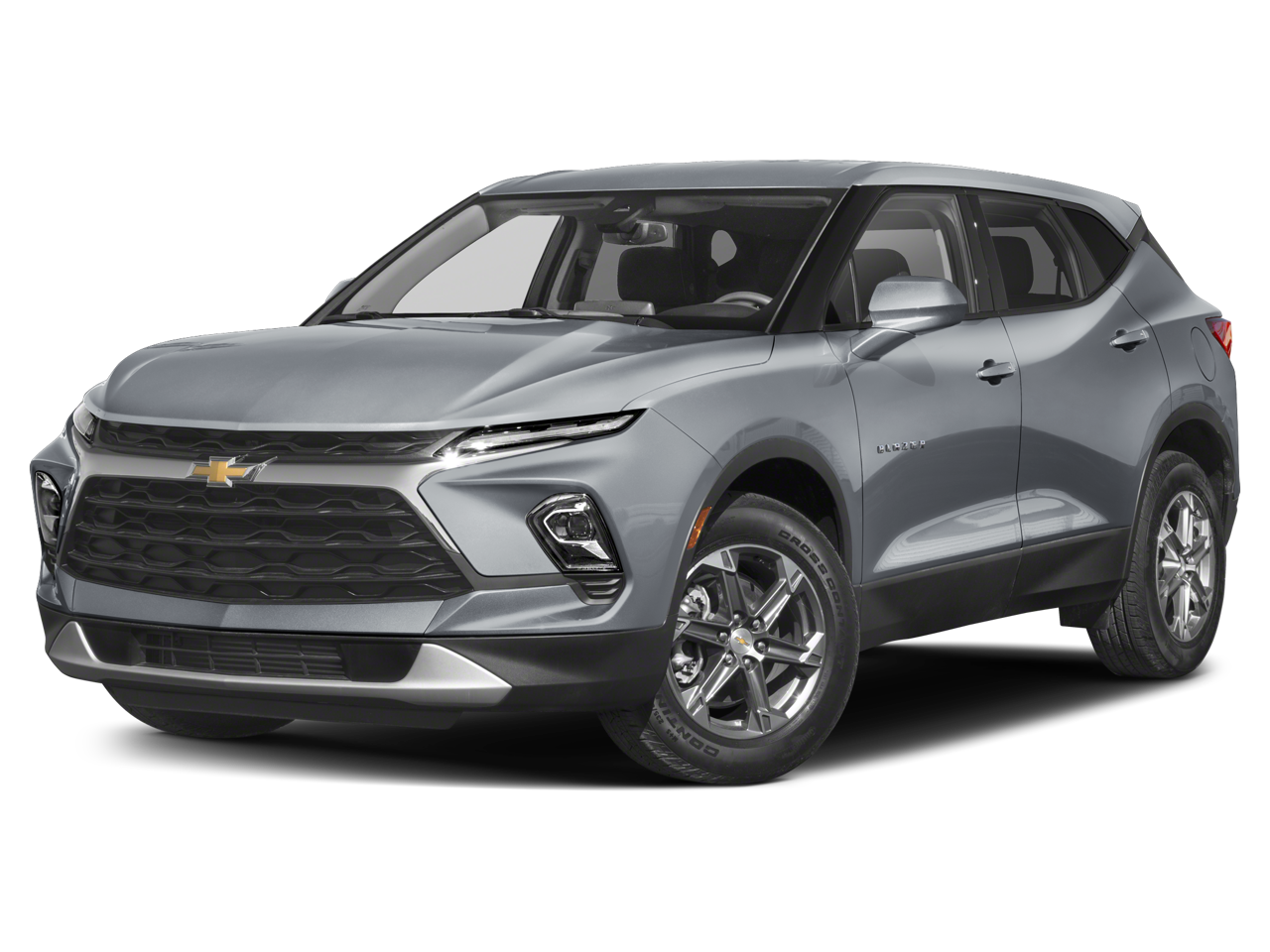 2024 Chevrolet Blazer 2LT in Black — front three-quarter view