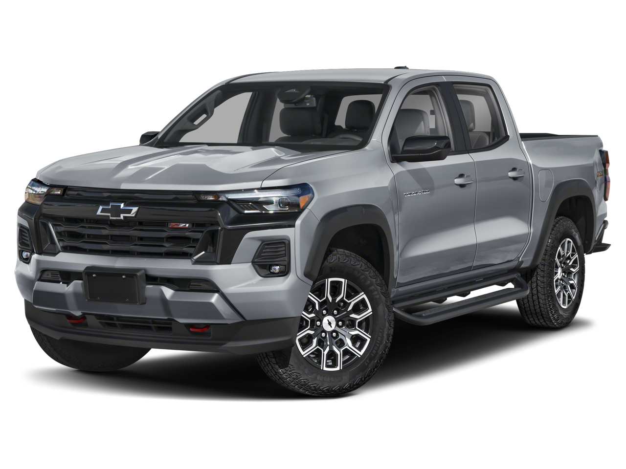 2026 Chevrolet Colorado Z71 in Snowdrift Metallic — front three-quarter view