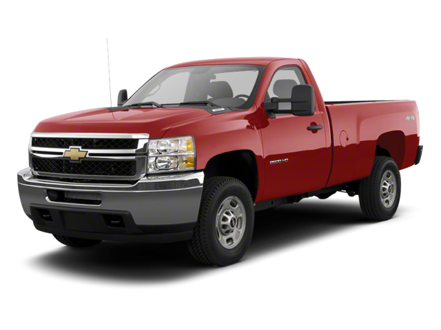 2012 Chevrolet Silverado 2500 HD Work Truck in Silver Ice Metallic — front three-quarter view