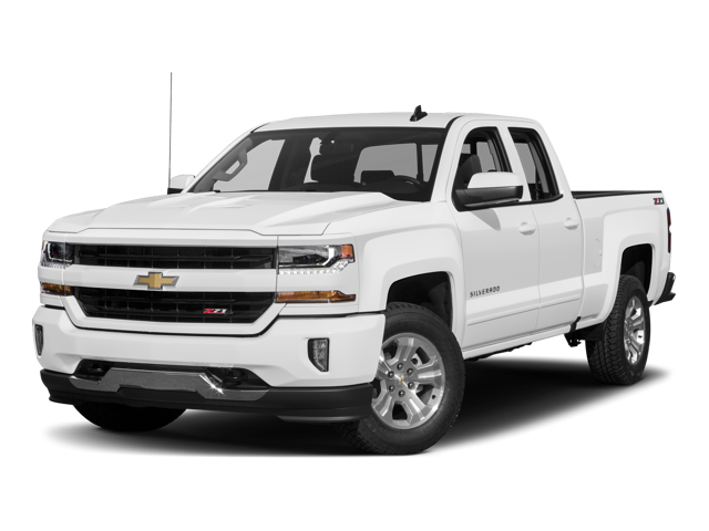 2017 Chevrolet Silverado 1500 LT in Graphite Metallic — front three-quarter view