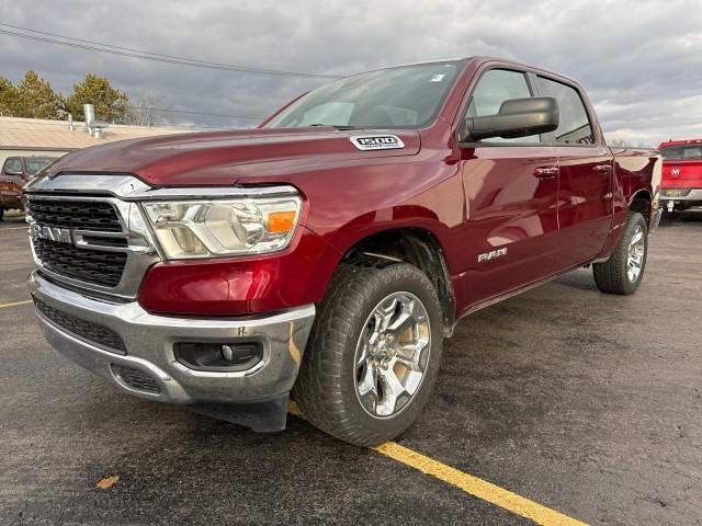 2022 RAM 1500 Big Horn in Delmonico — front three-quarter view