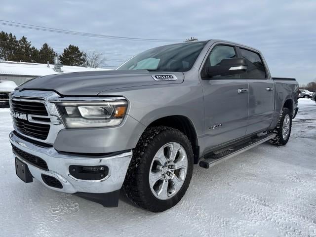 2019 RAM 1500 Big Horn/Lone Star in Gray — front three-quarter view