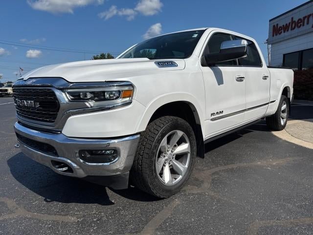 2022 RAM 1500 Limited in Ivory Whit — front three-quarter view