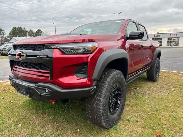 2026 Chevrolet Colorado ZR2 in Radiant Red Tintcoat — front three-quarter view