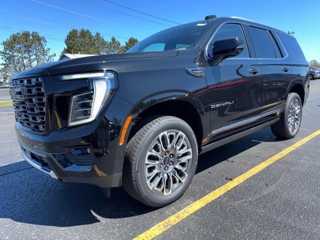 2026 GMC Yukon Denali Ultimate in Onyx Black — front three-quarter view