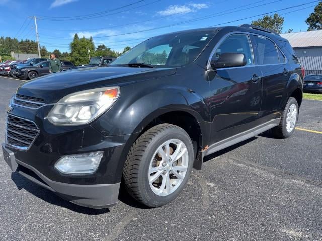 2016 Chevrolet Equinox LT in Mosaic Black Metallic — front three-quarter view