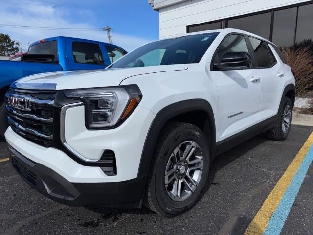 2026 GMC Terrain Elevation in Summit White — front three-quarter view
