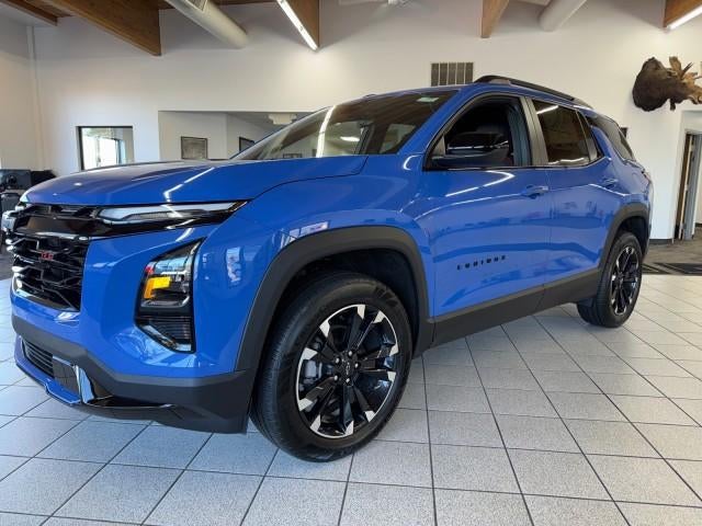 2026 Chevrolet Equinox RS in Reef Blue Metallic — front three-quarter view