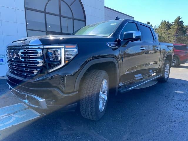 2026 GMC Sierra 1500 Denali in Onyx Black — front three-quarter view