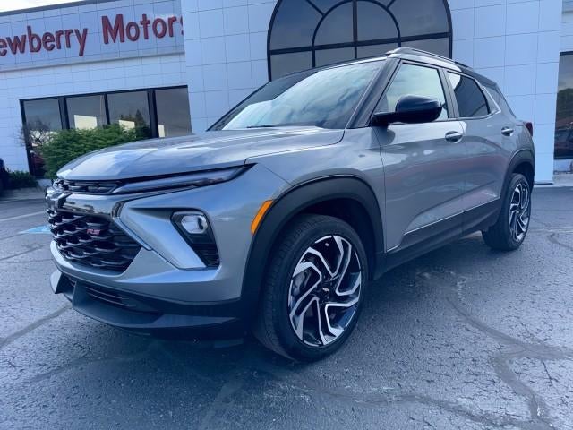 2024 Chevrolet Trailblazer RS in Sterling Gray Metallic — front three-quarter view